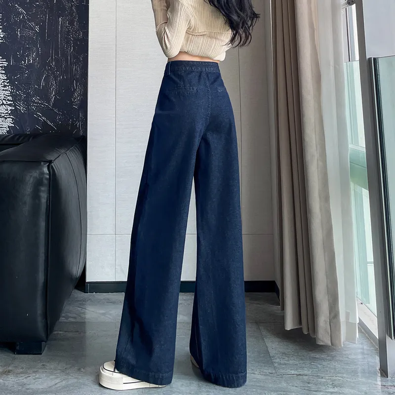 SITOL Jeans Women's Dark Blue-6