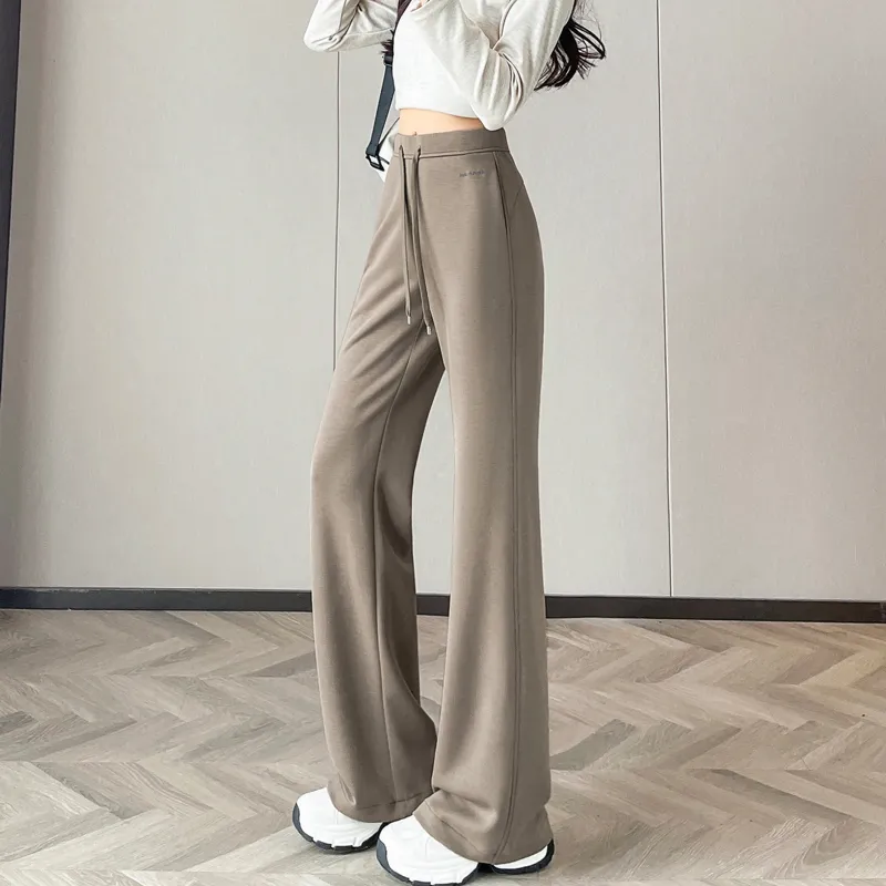 SITOL Casual Pants Women's Mustard Green-12