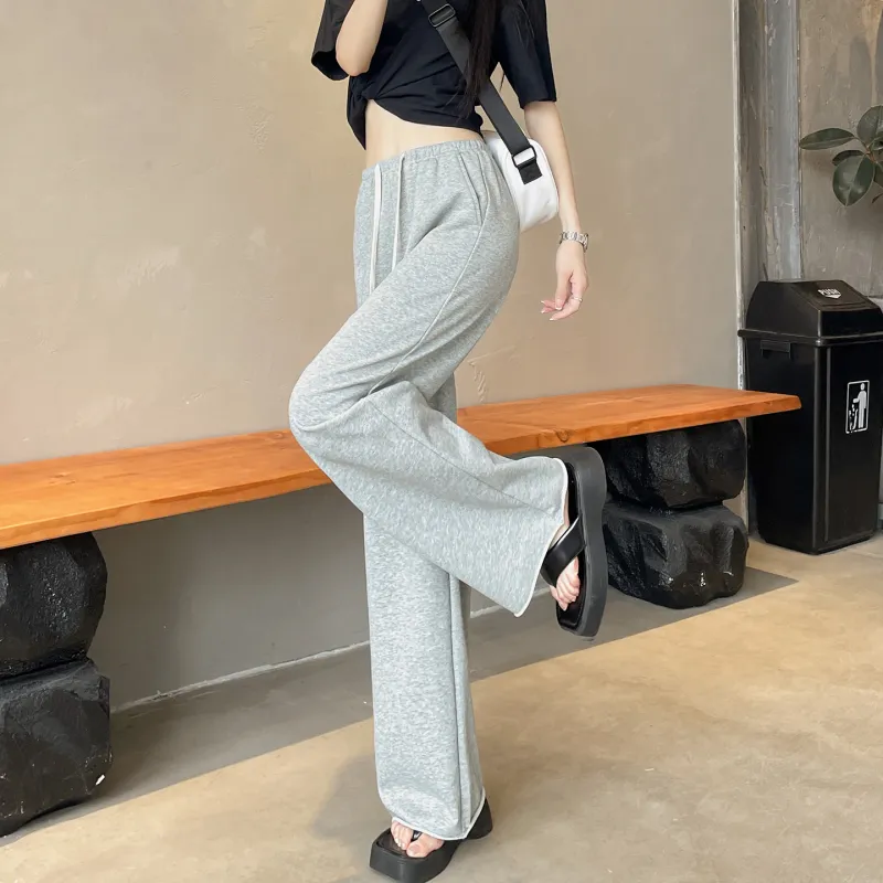 SITOL Casual Pants Women's Gray-5