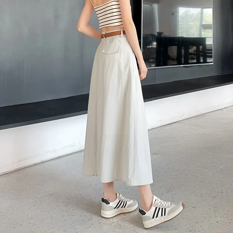 SITOL Casual Long Skirt Women's-6