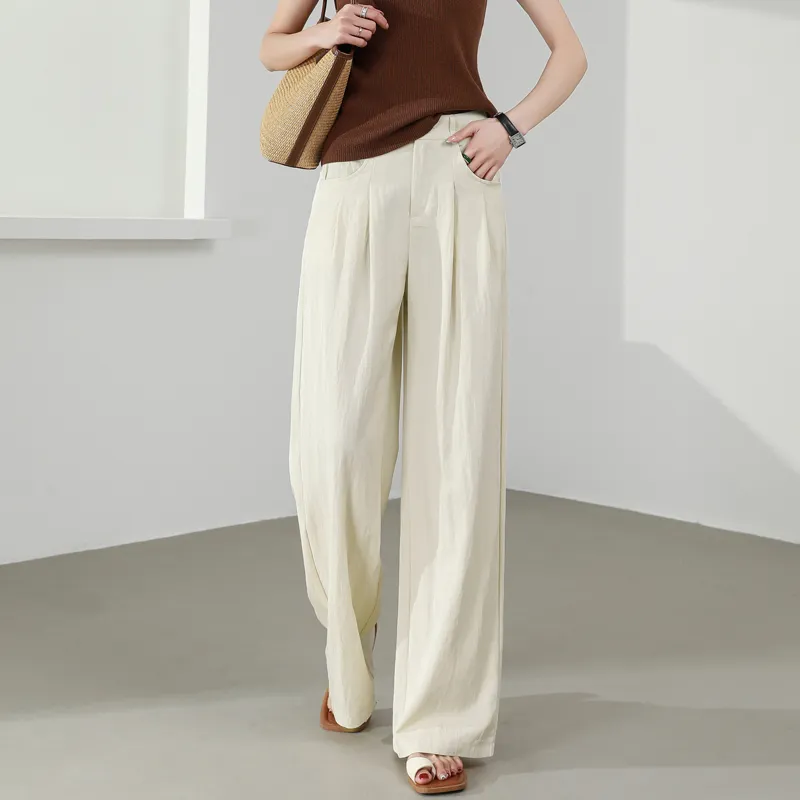 SITOL Casual Pants Women's Khaki-10