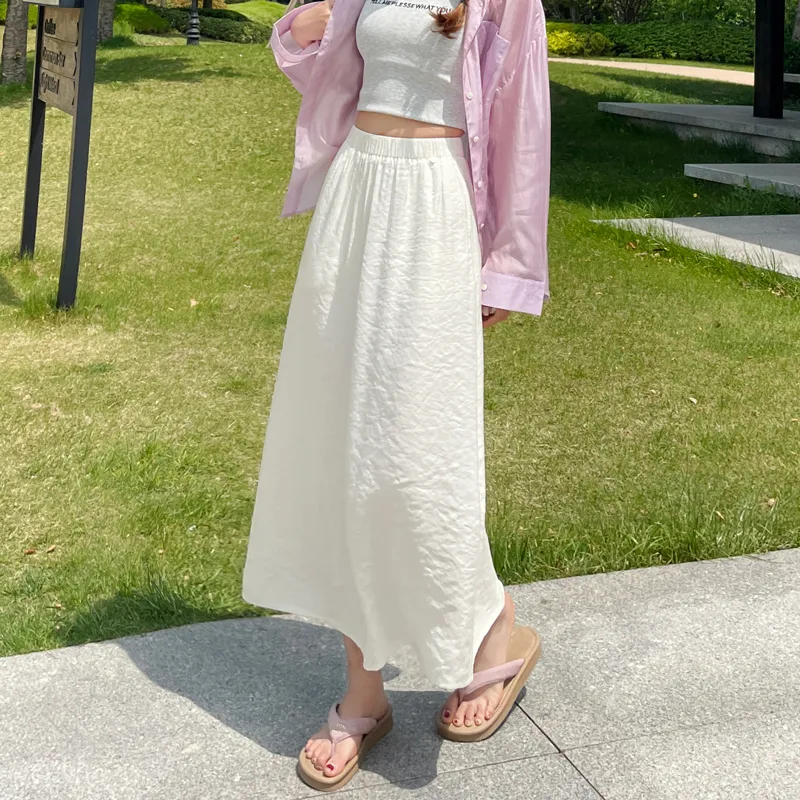 SITOL Casual Long Skirt Women's-5