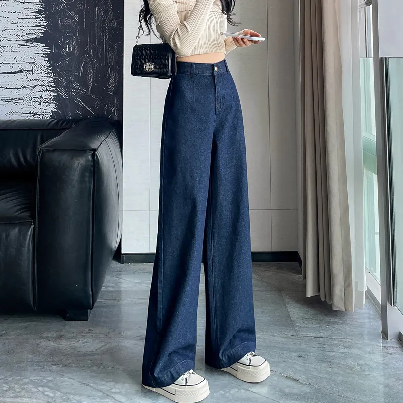 SITOL Jeans Women's Dark Blue-4