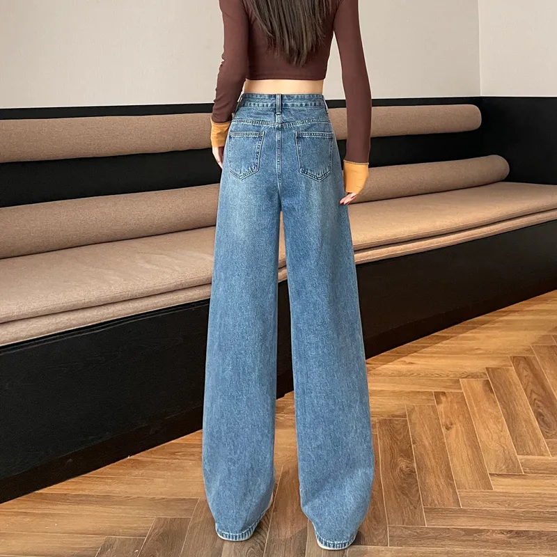 SITOL Casual Pants Women's Blue-13