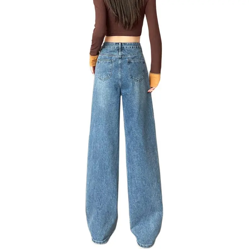 SITOL Casual Pants Women's Blue-1