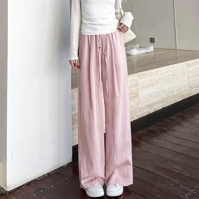 SITOL Casual Pants Women's Light Pink-2