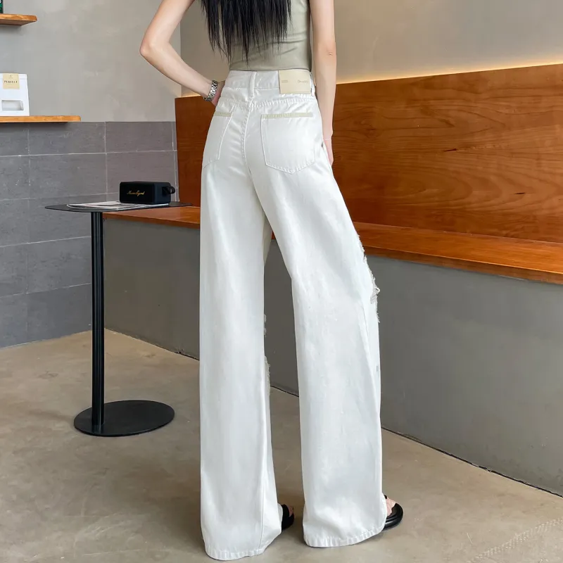 SITOL Jeans Women's White-6