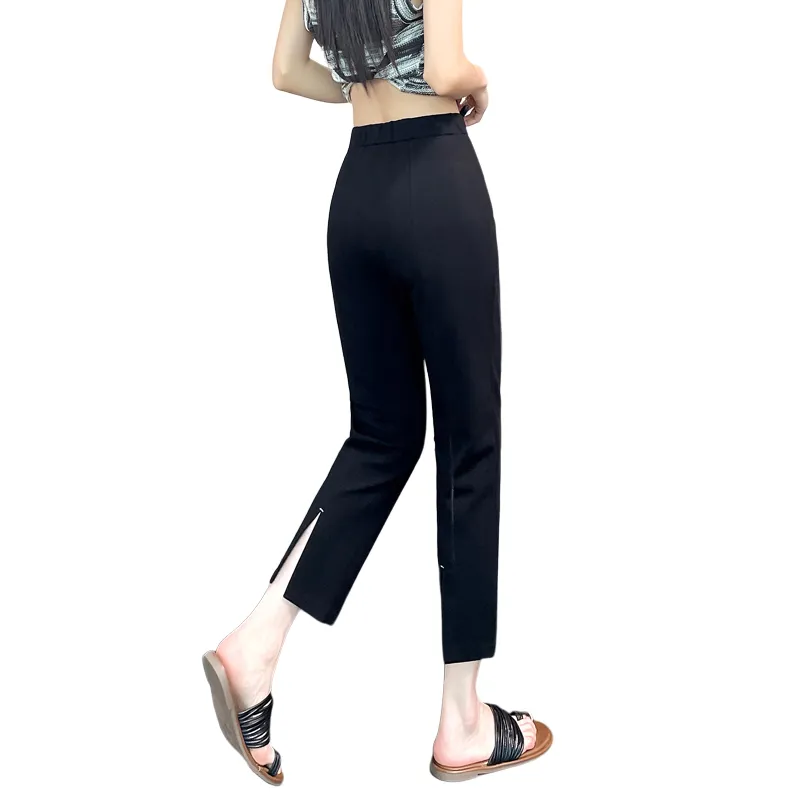 SITOL Casual Pants Women's Black-1