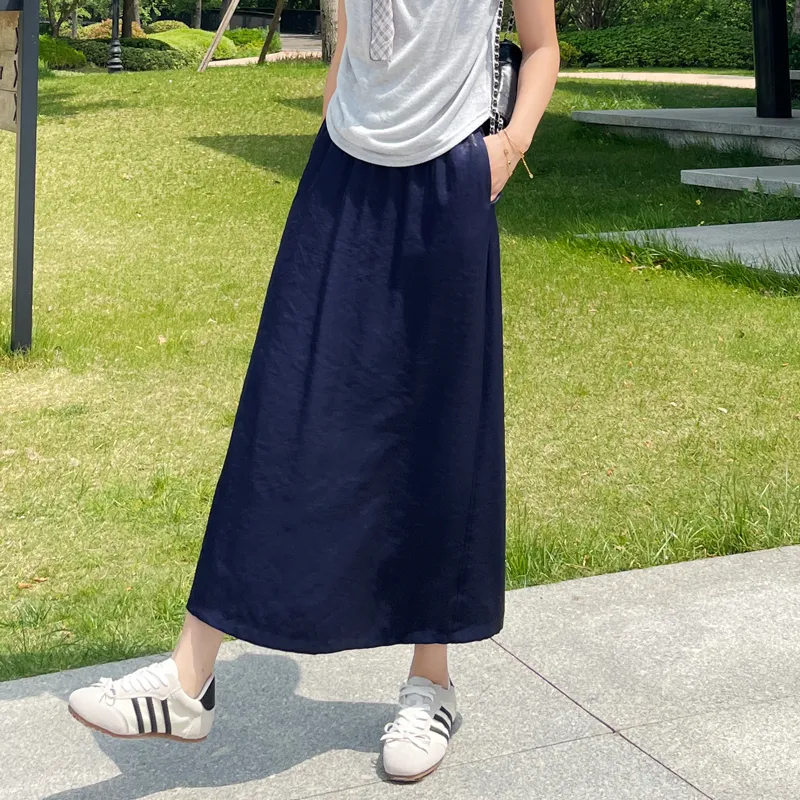 SITOL Casual Long Skirt Women's-17