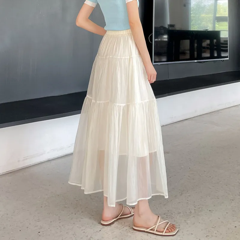 SITOL Casual Long Skirt Women's-13