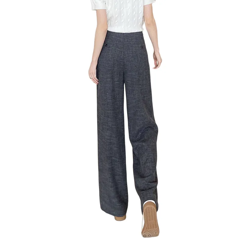 SITOL Casual Pants Women's Heather Gray-1