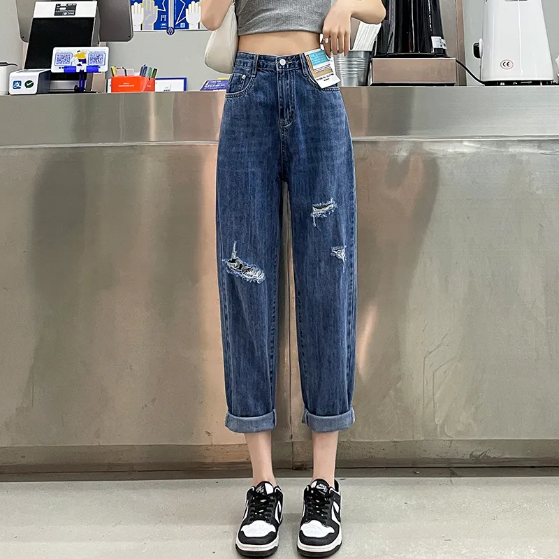 SITOL Jeans Women's Blue-1