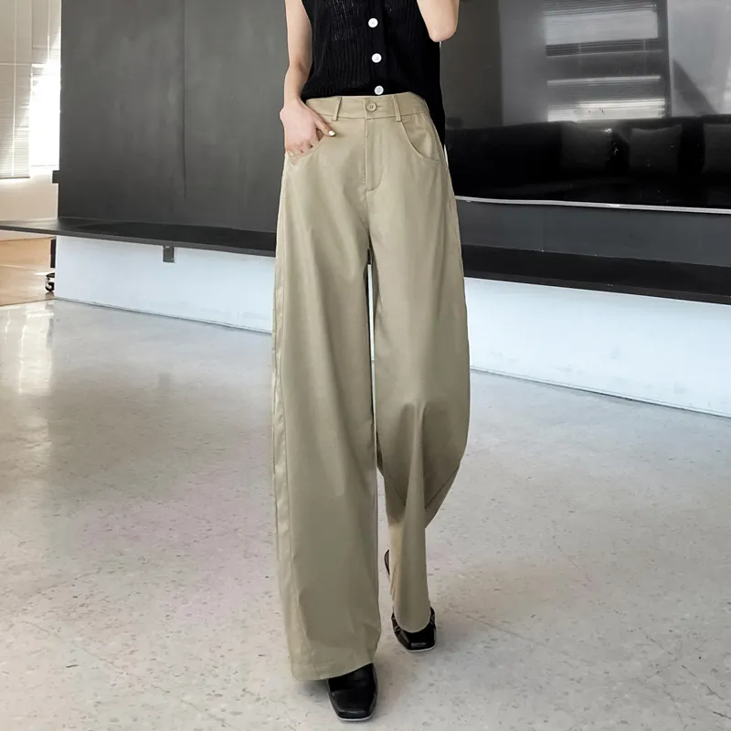 SITOL Casual Pants Women's Khaki-5