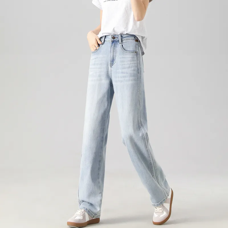 SITOL Jeans Women's Light Blue-4