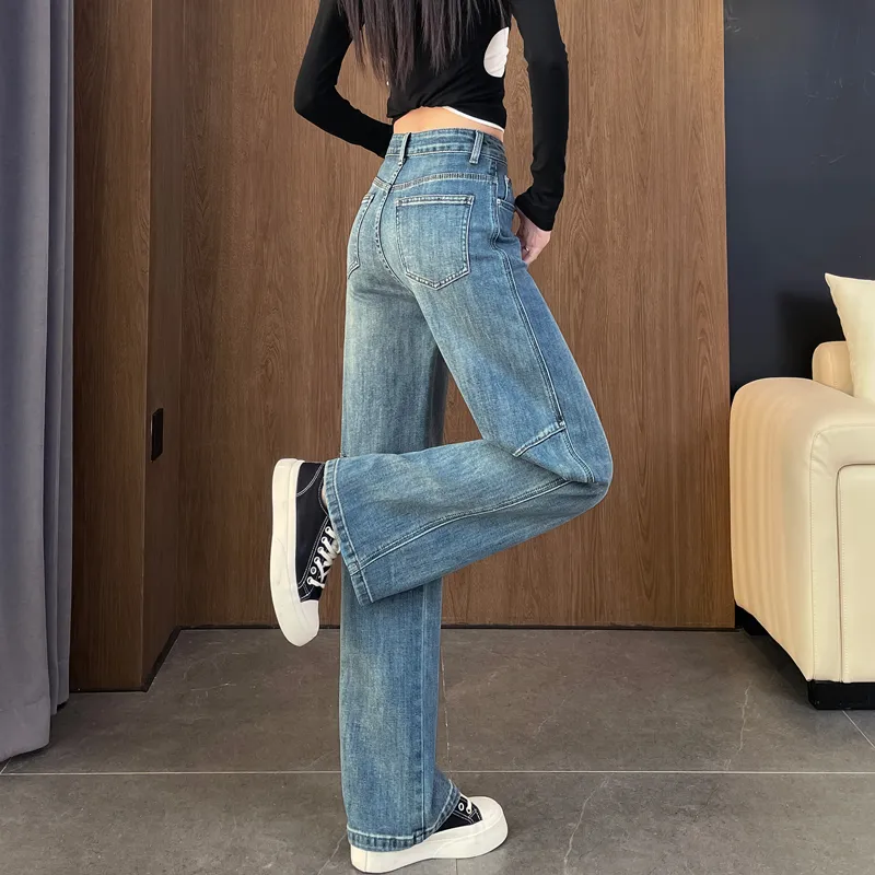 SITOL Jeans Women's Blue-6
