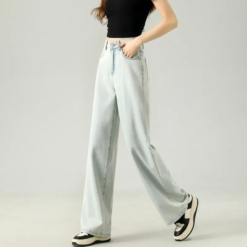 SITOL Jeans Women's Light Blue-4