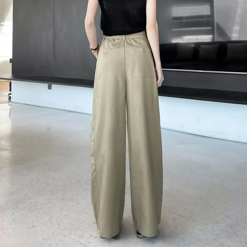 SITOL Casual Pants Women's Khaki-6