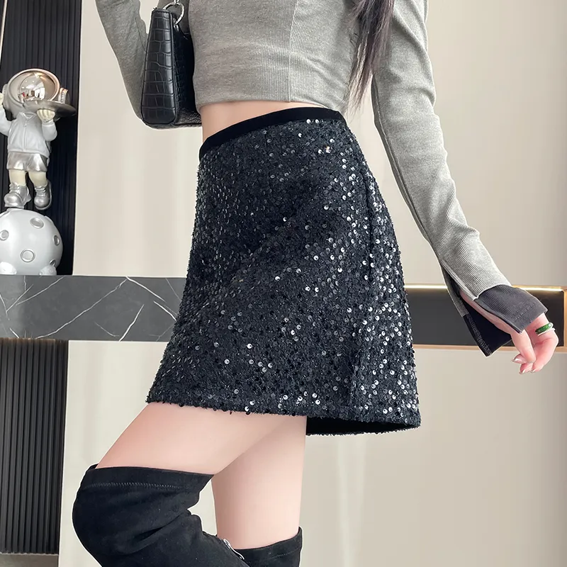 SITOL Casual Short Skirts Women's Ecru-11