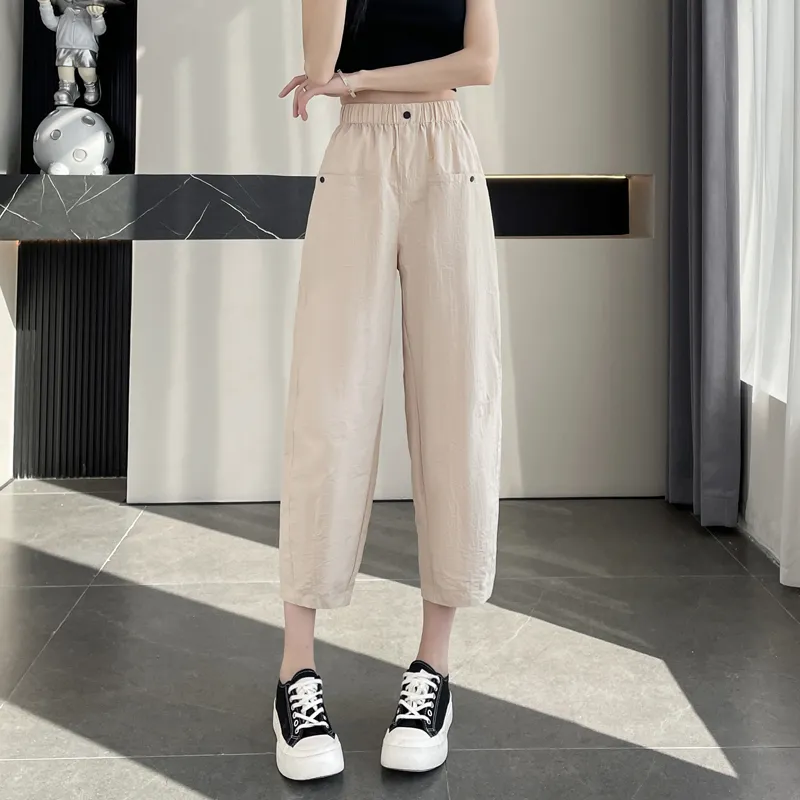 SITOL Casual Pants Women's Pink-16