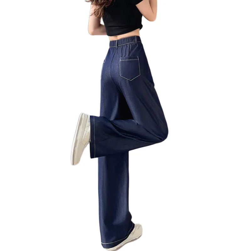 SITOL Jeans Women's Dark Blue-1