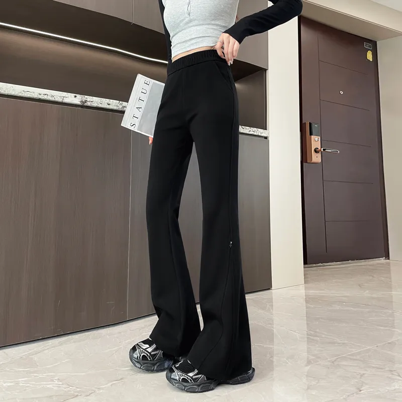 SITOL Casual Pants Women's Light Gray-36