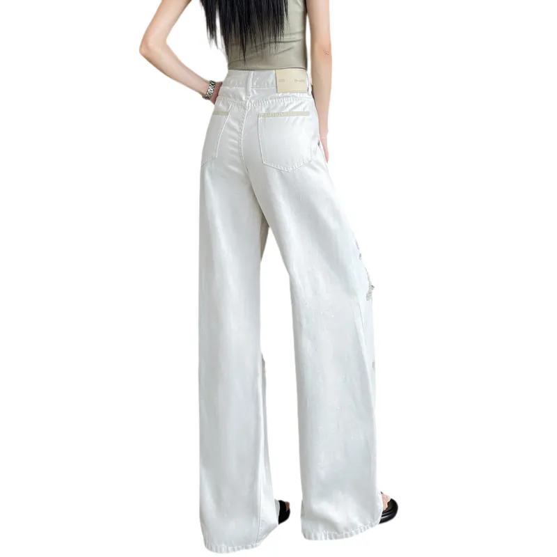 SITOL Jeans Women's White-1