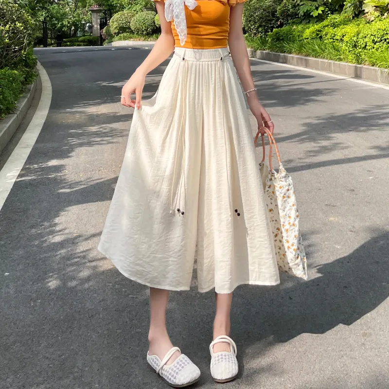 SITOL Casual Long Skirt Women's-4