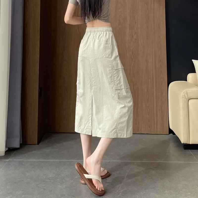 SITOL Cargo Short Skirts Women's-13