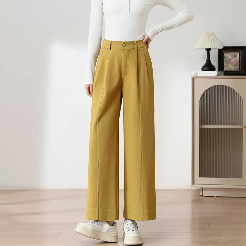 SITOL Casual Pants Unisex Angora Red-19