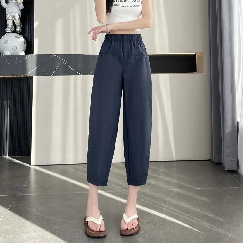 SITOL Casual Pants Women's Pink-9