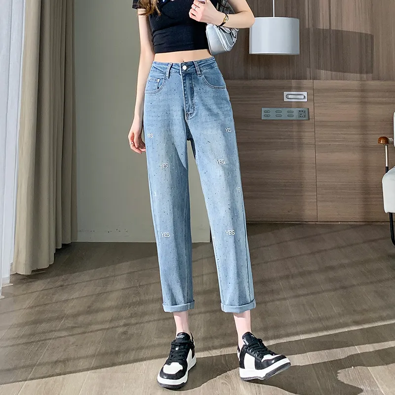 SITOL Jeans Women's Blue-5