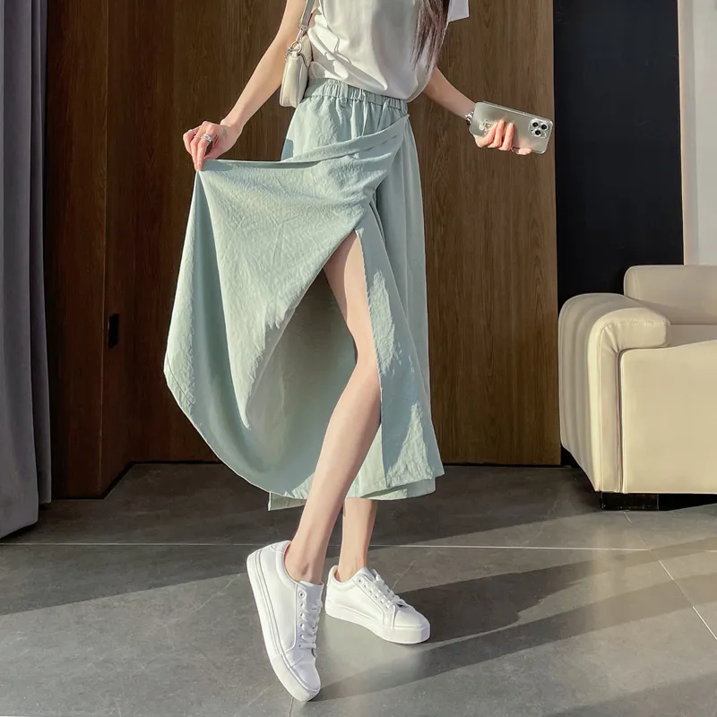 SITOL Casual Long Skirts Women's-12