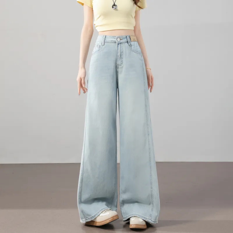 SITOL Jeans Women's Light Blue-2