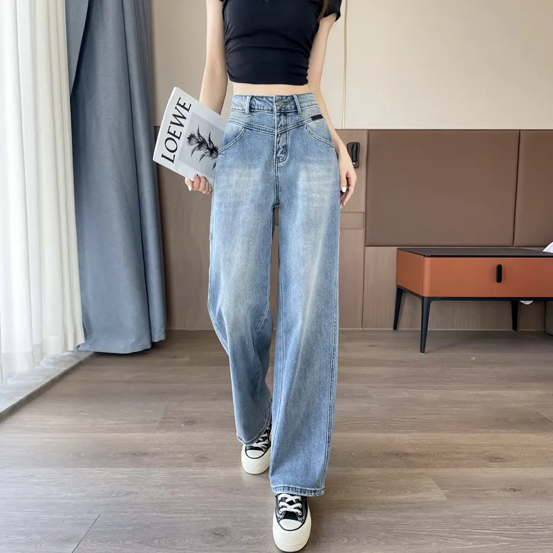 SITOL Jeans Women's Blue-4