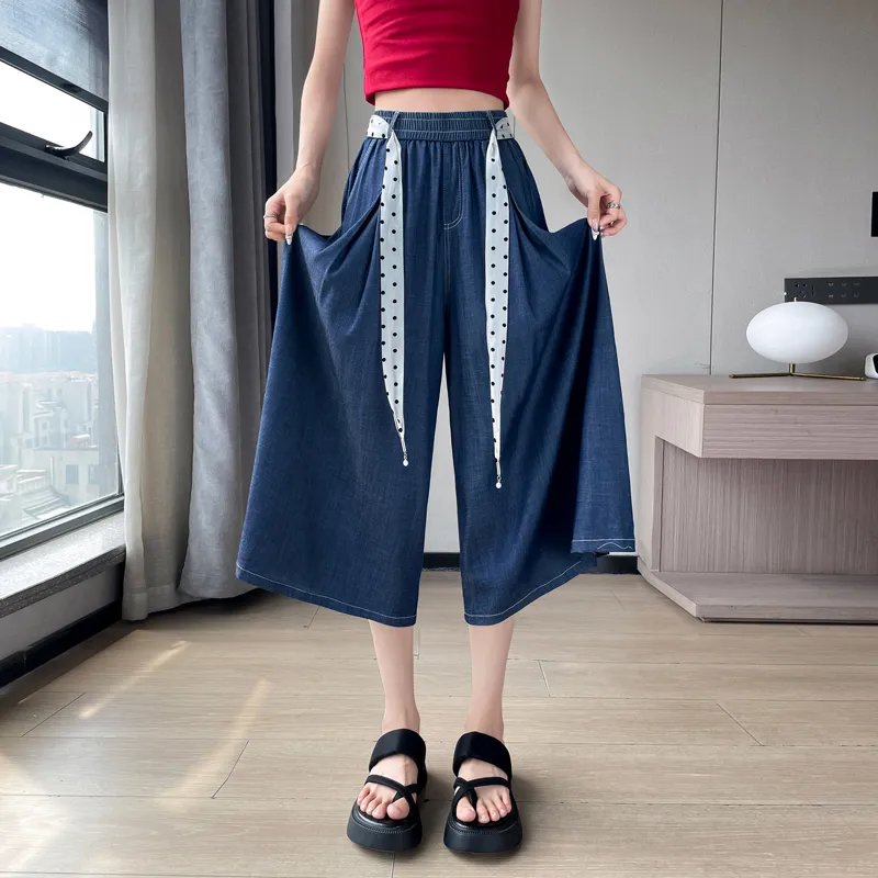 SITOL Jeans Women's Dark Blue-5