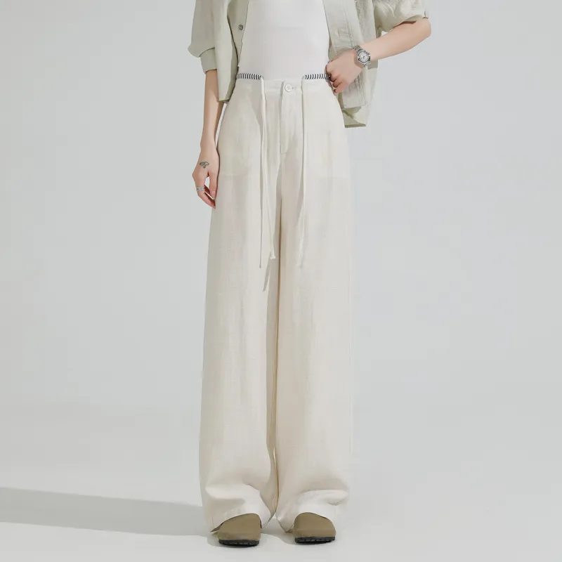 SITOL Casual Pants Women's Apricot-2
