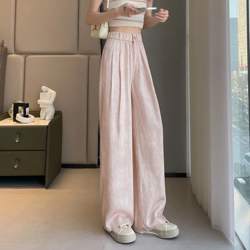 SITOL Casual Pants Women's Pink-4