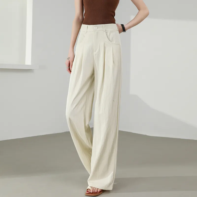 SITOL Casual Pants Women's Khaki-11