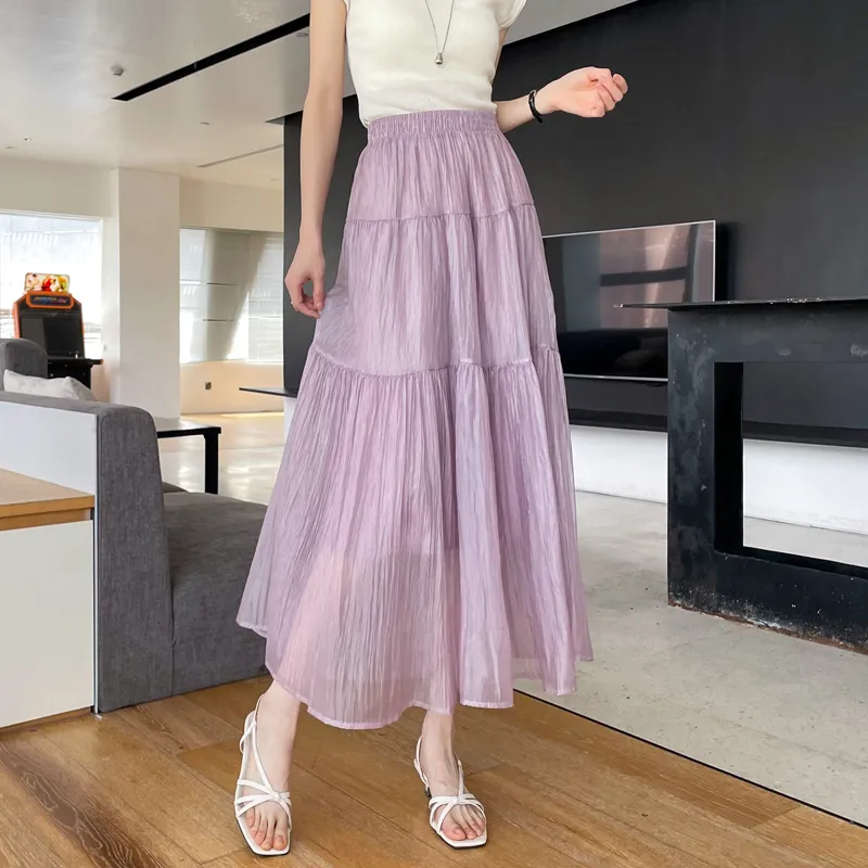 SITOL Casual Long Skirt Women's-4