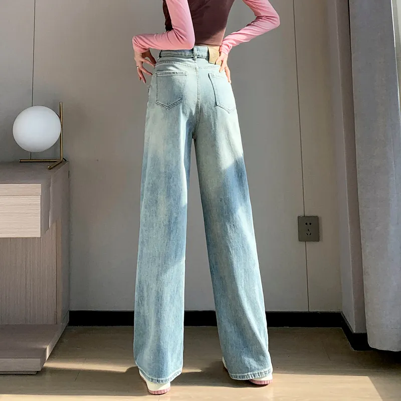 SITOL Jeans Women's Blue-5