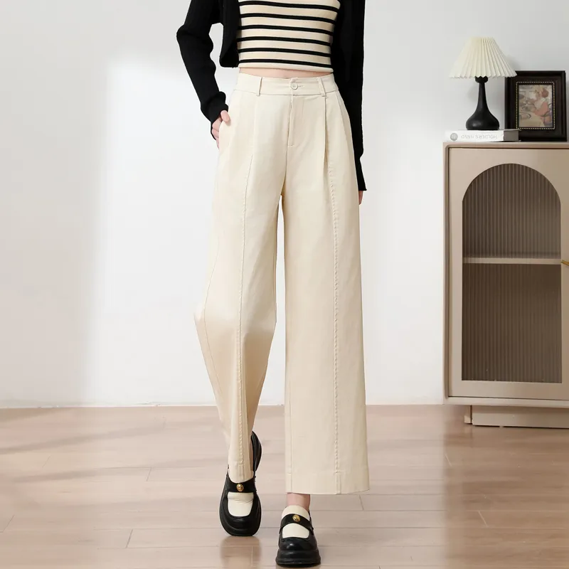 SITOL Casual Pants Unisex Angora Red-24