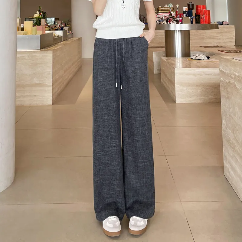 SITOL Casual Pants Women's Heather Gray-2