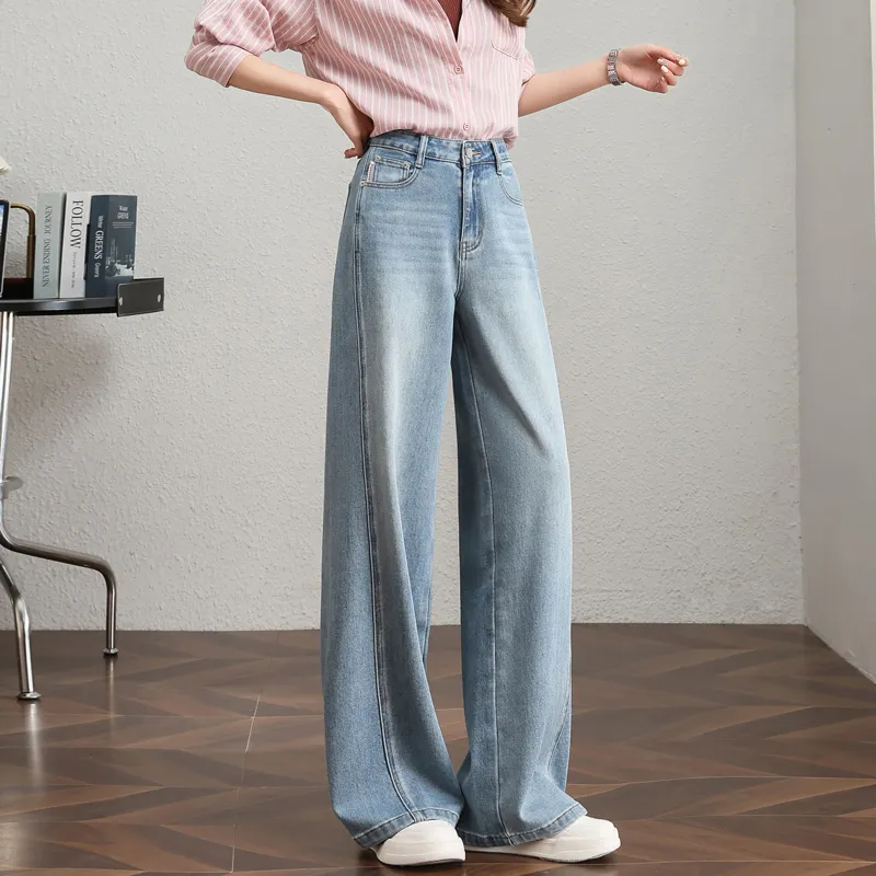 SITOL Jeans Women's Blue-4