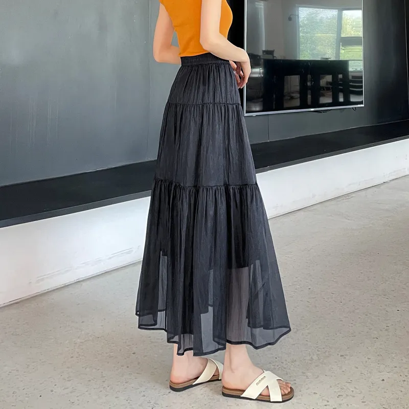 SITOL Casual Long Skirt Women's-27