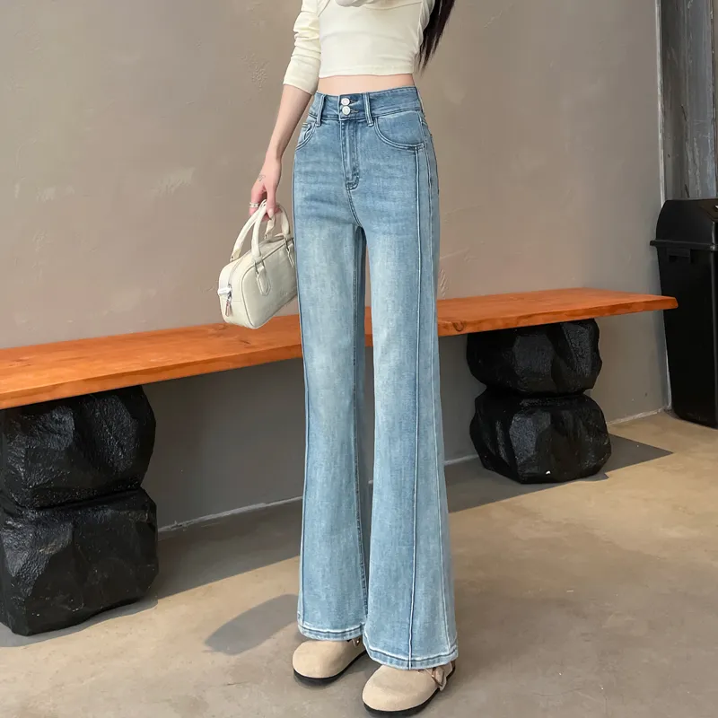 SITOL Jeans Women's Blue-5