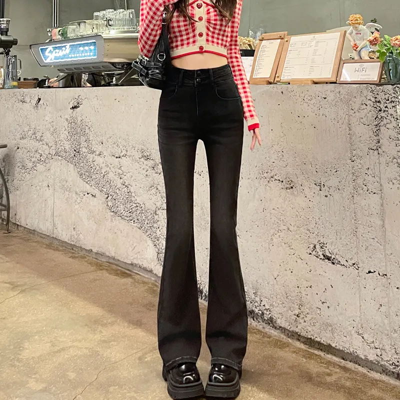 SITOL Jeans Women's Black-2