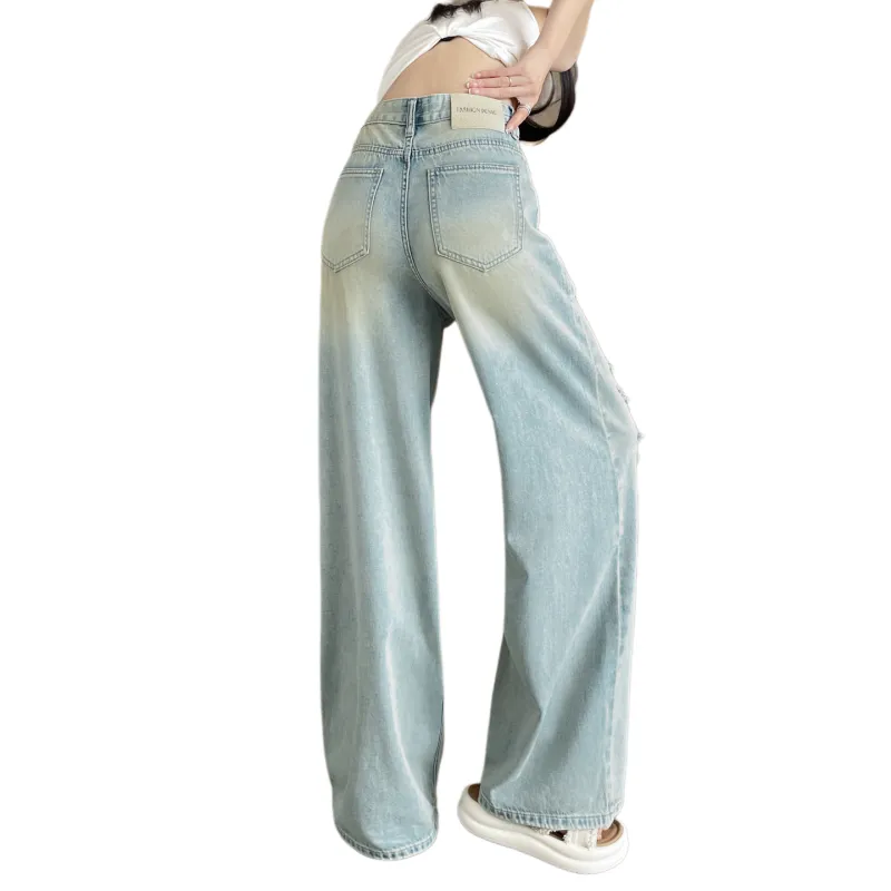 SITOL Jeans Women's Washed Color-1