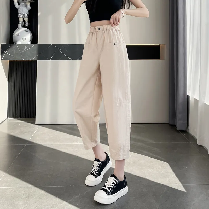 SITOL Casual Pants Women's Pink-17