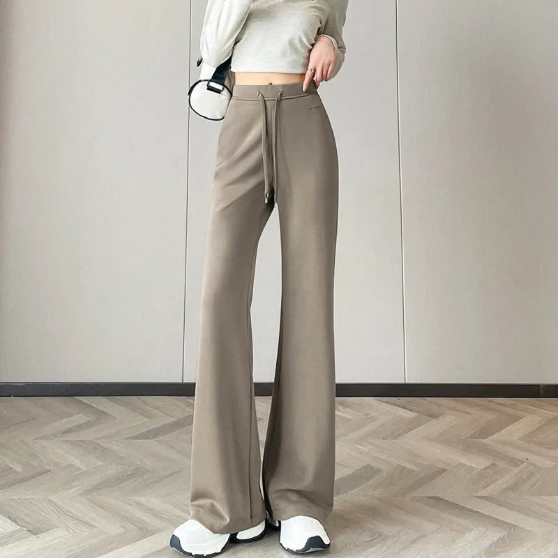 SITOL Casual Pants Women's Mustard Green-11