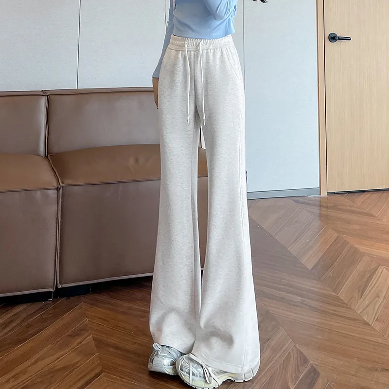 SITOL Casual Pants Women's Hemp White-17